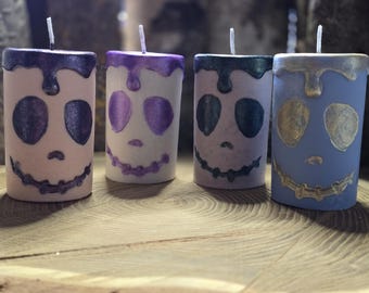 Halloween candles / different colors