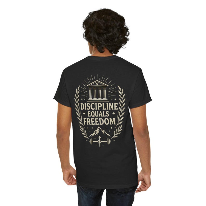 Gym Workout Motivational Backprint T-shirt Unisex, Graphic Tee ...
