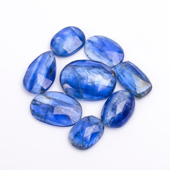 Polished Blue Kyanite Pieces Polished Blue Kyanite Pieces