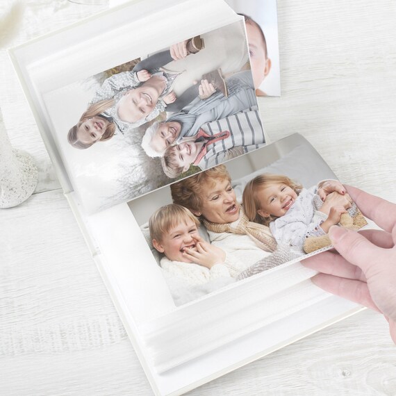 Personalised 6x4 Photo Album with Sleeves - In Loving Memory 