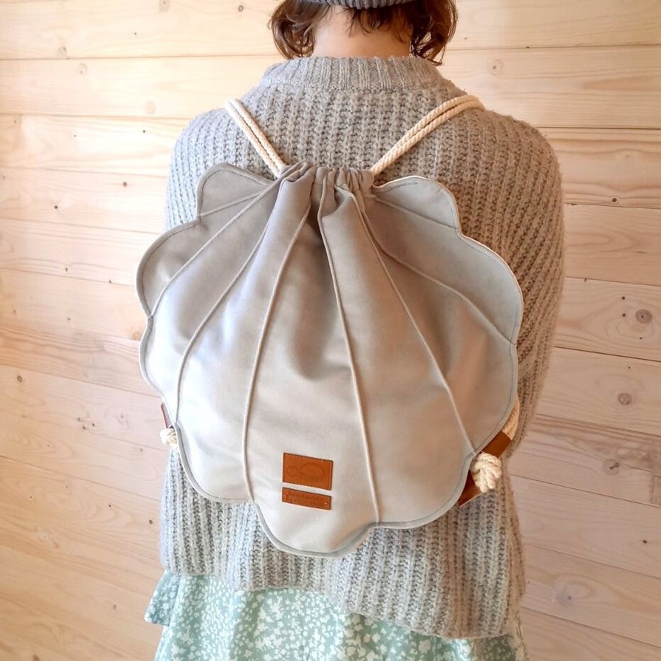 Shell Backpack Summer Beach Sack Bag Bagpacks Women Outfits - Etsy