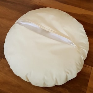 round zipped pillow for swing hanging chair, boho hammock egg, cotton home decor, scandinavian interior