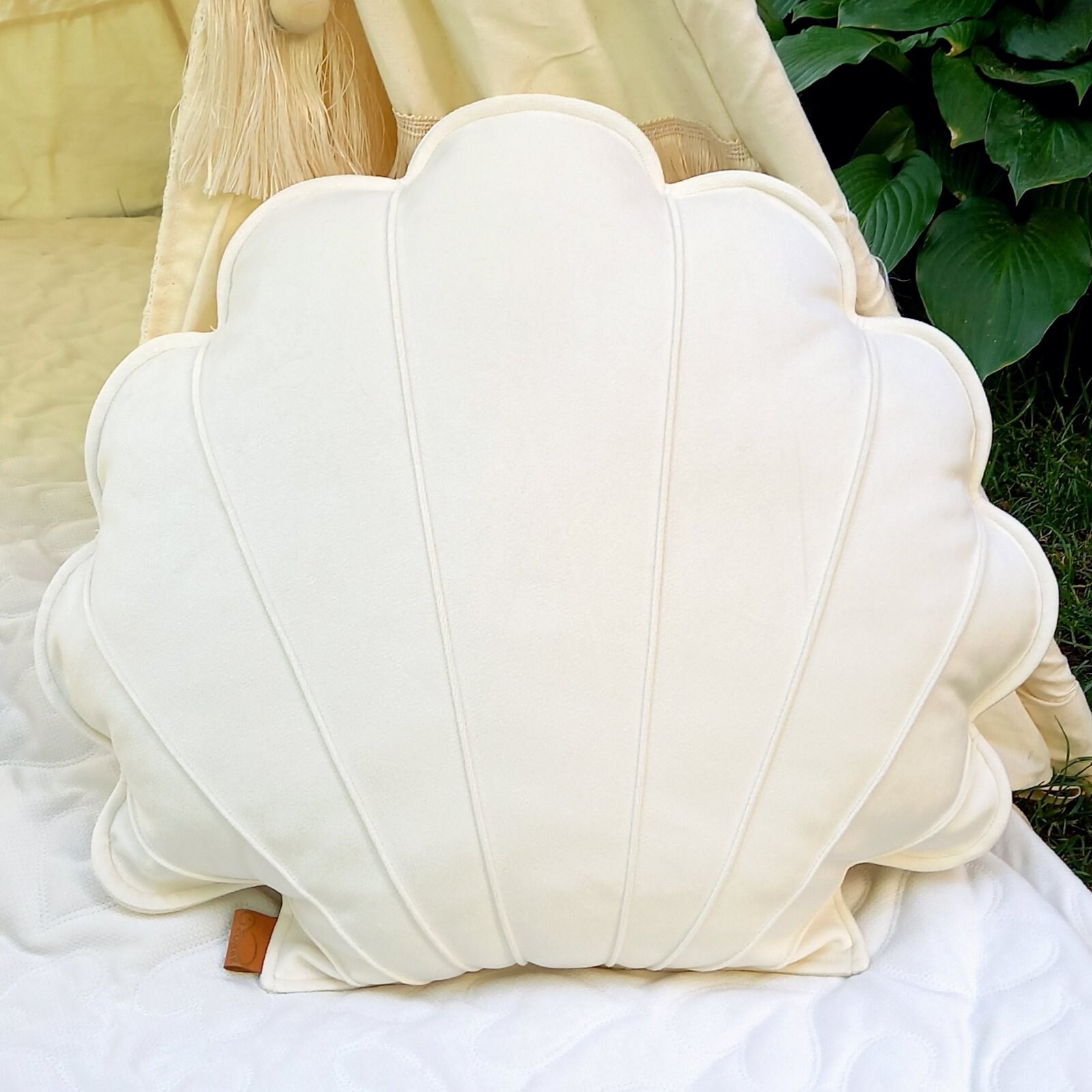 Tielag Cuscino Decorativo Per Conchiglie, In Velluto, Per Divano, Casa, Letto, Divano, Ufficio, Cuscino, Decorazione, C, 46 X 33 Cm - 12