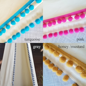 the best colors for the swing chair, gray honey mustard pink turquoise pompoms for hammock egg for kids bedroom