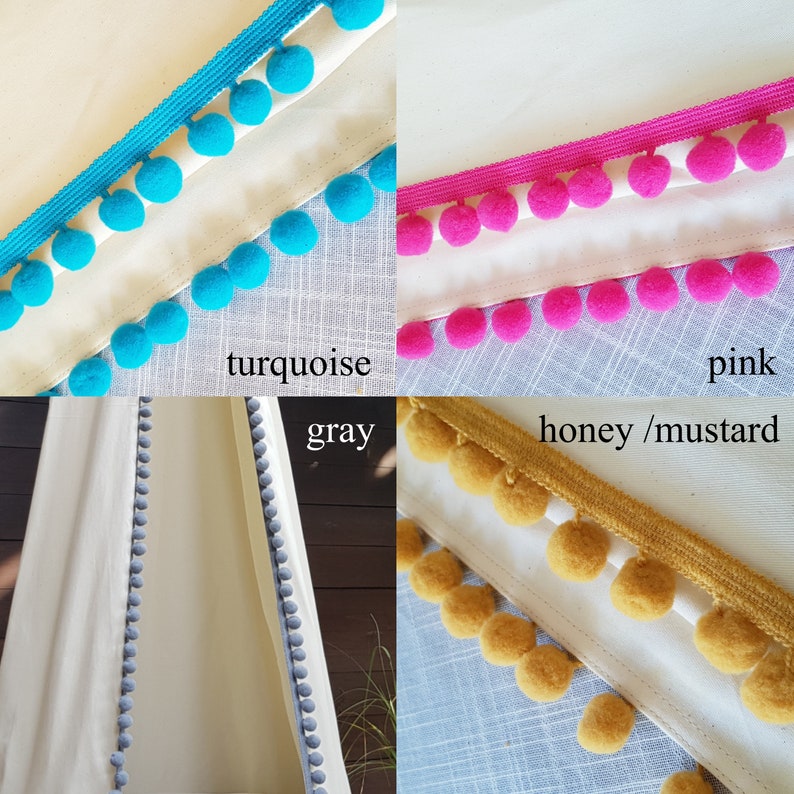 the best colors for the swing chair, gray honey mustard pink turquoise pompoms for hammock egg for kids bedroom