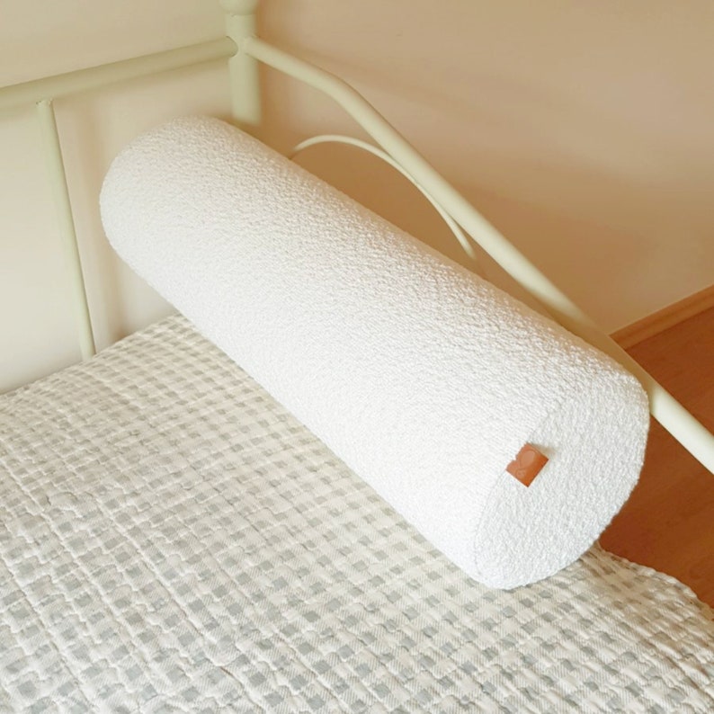 Boucle Boho Bolster Cushion Custom Pillow Cover Body Etsy