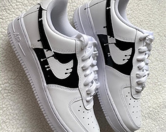 Black drip - Nike air force 1 custom