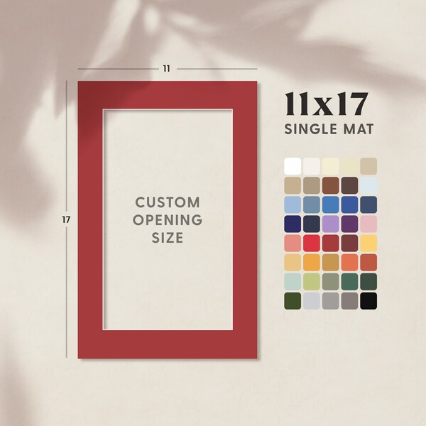 Custom Mat Board Etsy