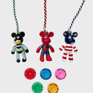 3D Bear Golf Tees Hanger / Holder, Gift Idea for Golfers, Stocking Stuffer for Golfers