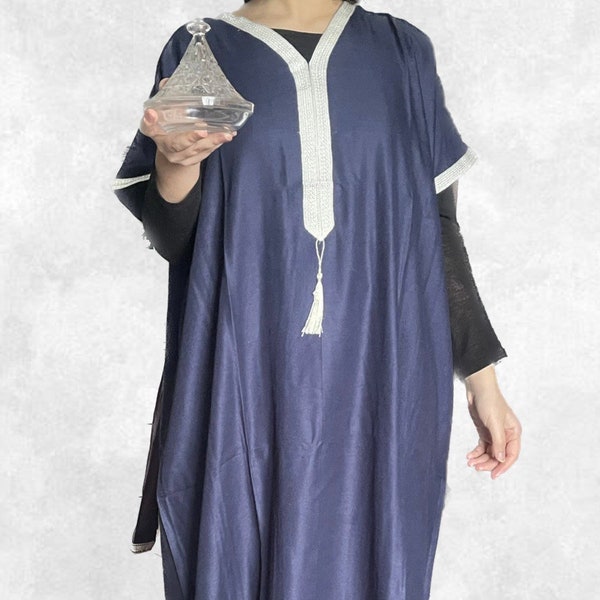 Thin Tasseled Moroccan Algerian Jeba Dress
