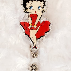 Betty Boop Badge Reel