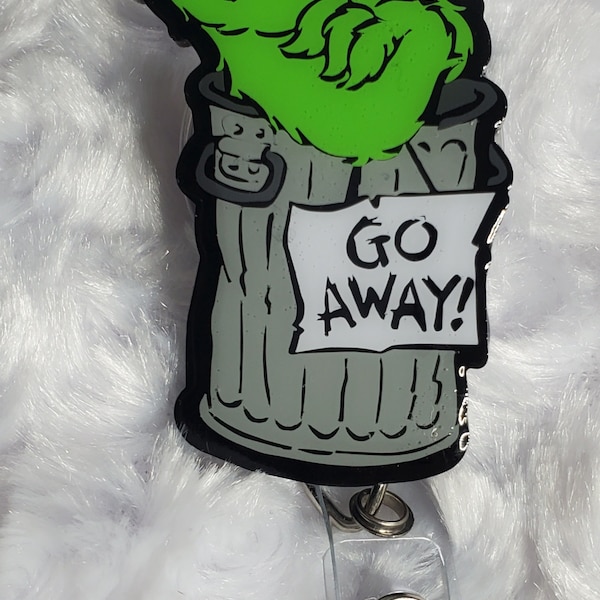 Oscar the grouch Badge Reel