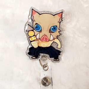 Anime Dämon Wildschwein Abzeichen Reel