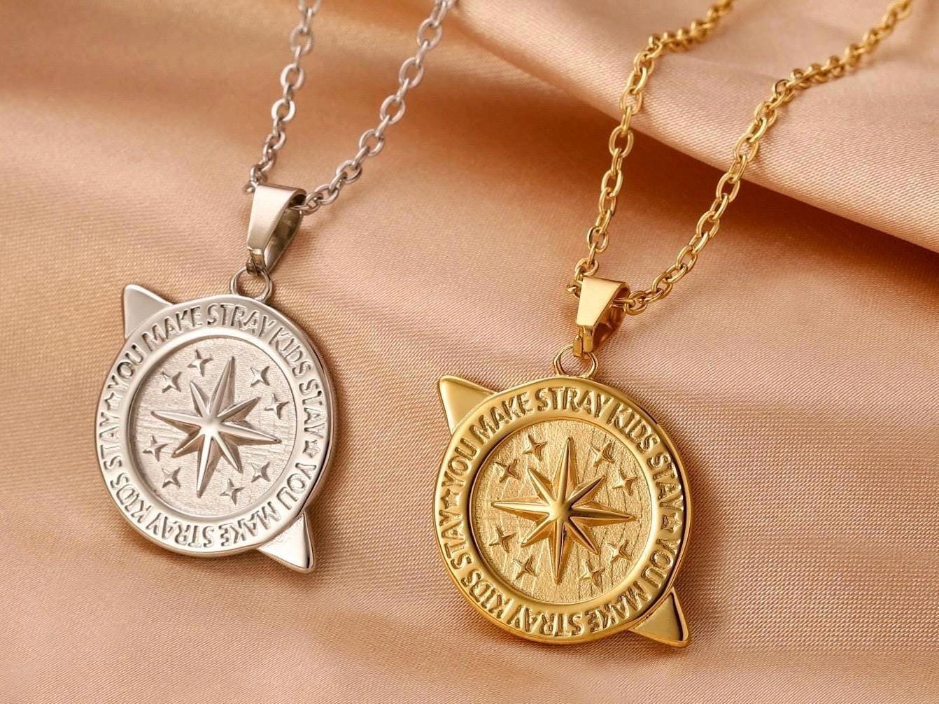 Inspired StrayKids necklace, Christmas gift, Stay fan gift, StrayKids jewelry, Kpop accessories