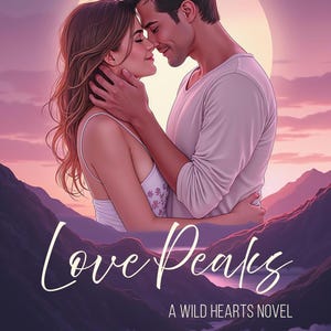 Sweet romance cover, Small Town romance cover, Single Dad romance cover, Grumpy Dad Romance, Illustrated book cover, Premade book cover,