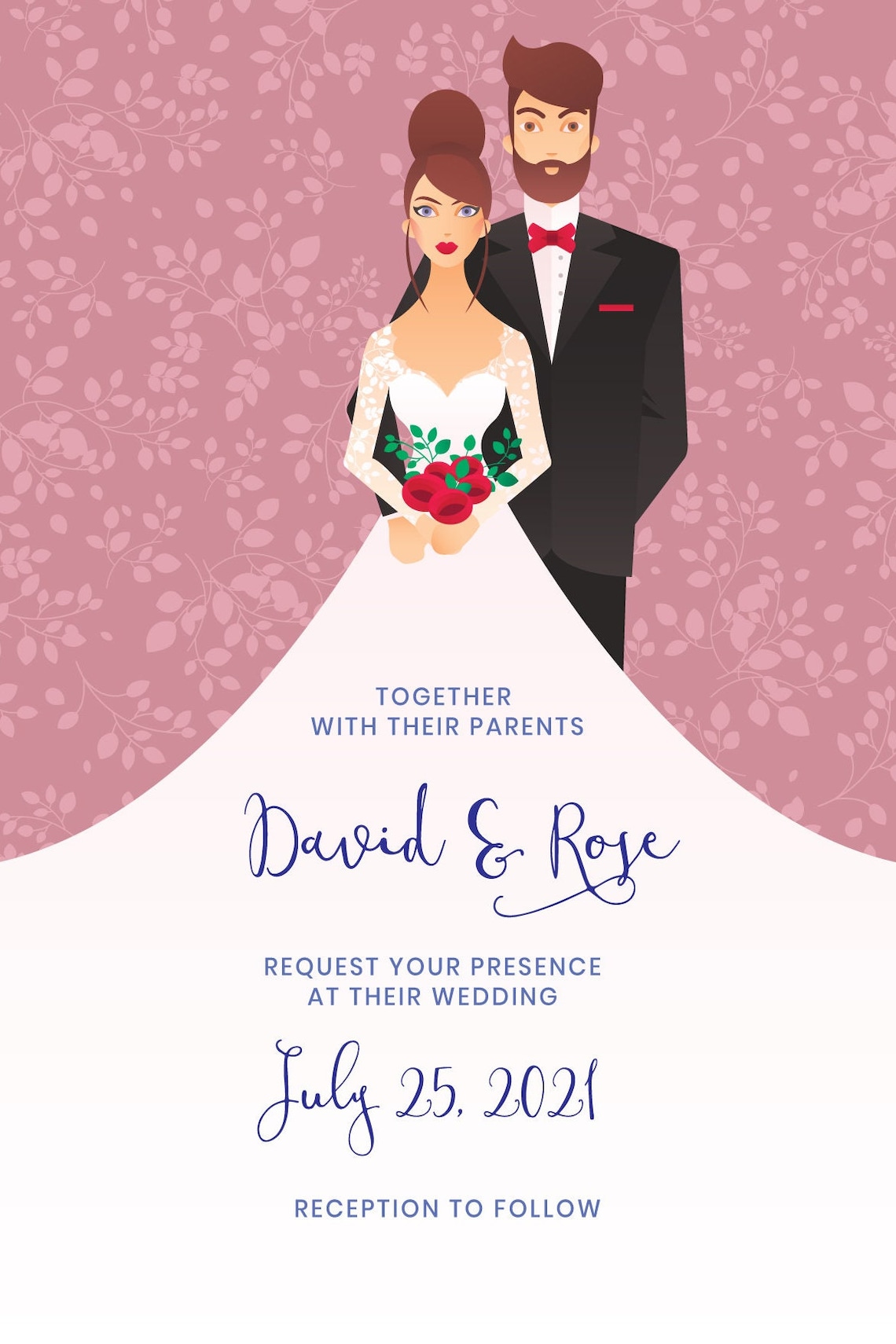 Custom Einvitation Videos Video Invitation Wedding Invitation Mobile