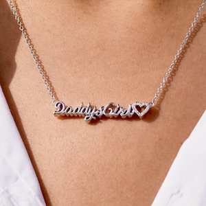Buy Daddys Girl Necklace Online In India Etsy India