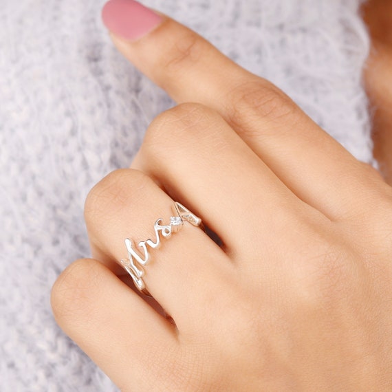 Personalised ring etsy online
