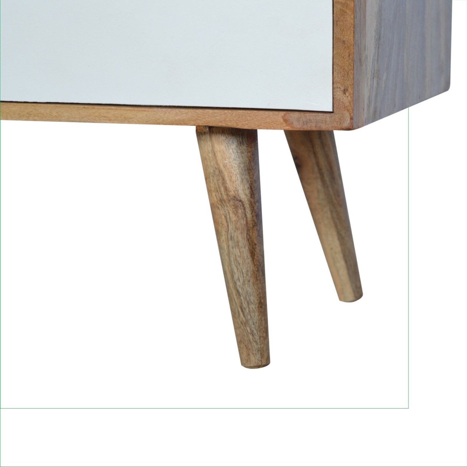 Modern TV Console Table White Minimal TV Stand Etsy UK