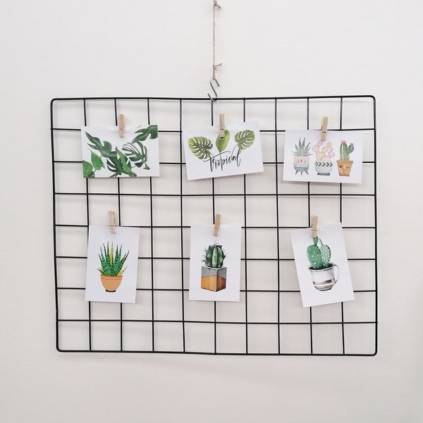 Wire Memo Board Etsy UK