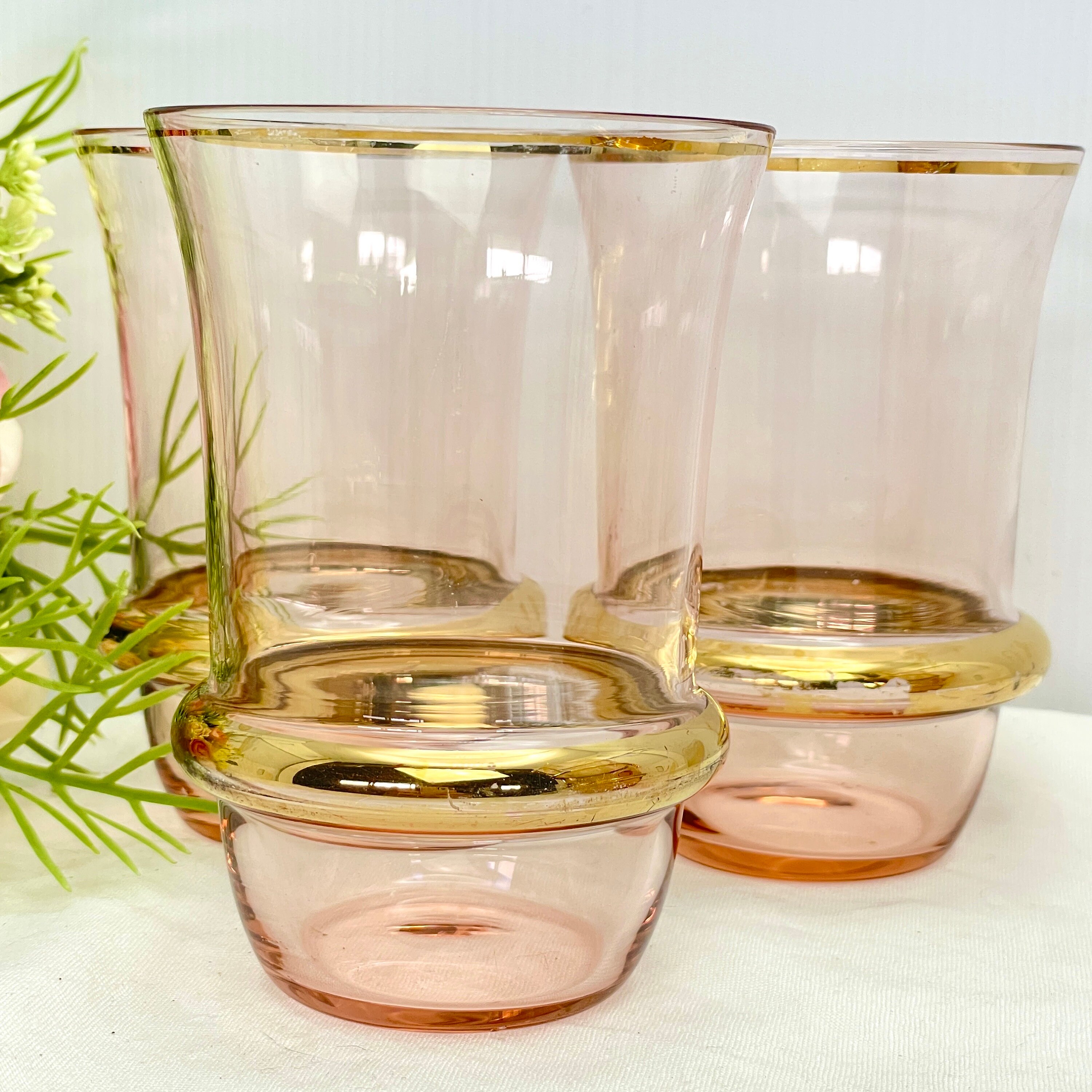 2lt Pitcher MCM Pink and Gold 2lt Pitcher and 3 Matching Glasses - Etsy Australia