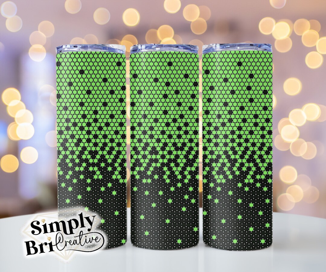 Ombre Rhinestone Template Tumbler | 49 Stones Wide | Ss20/5mm Stone ...