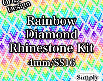 Rainbow Diamond Rhinestone Kit SS16 Rhinestones