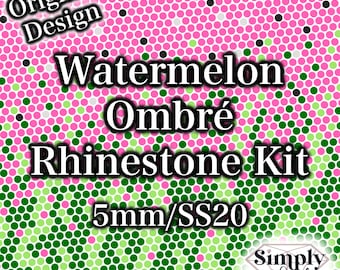 Watermelon Ombré SS20 Rhinestone Kit