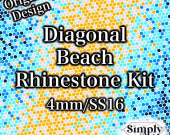 Diagonal Beach Rhinestone Kit SS16 Rhinestones