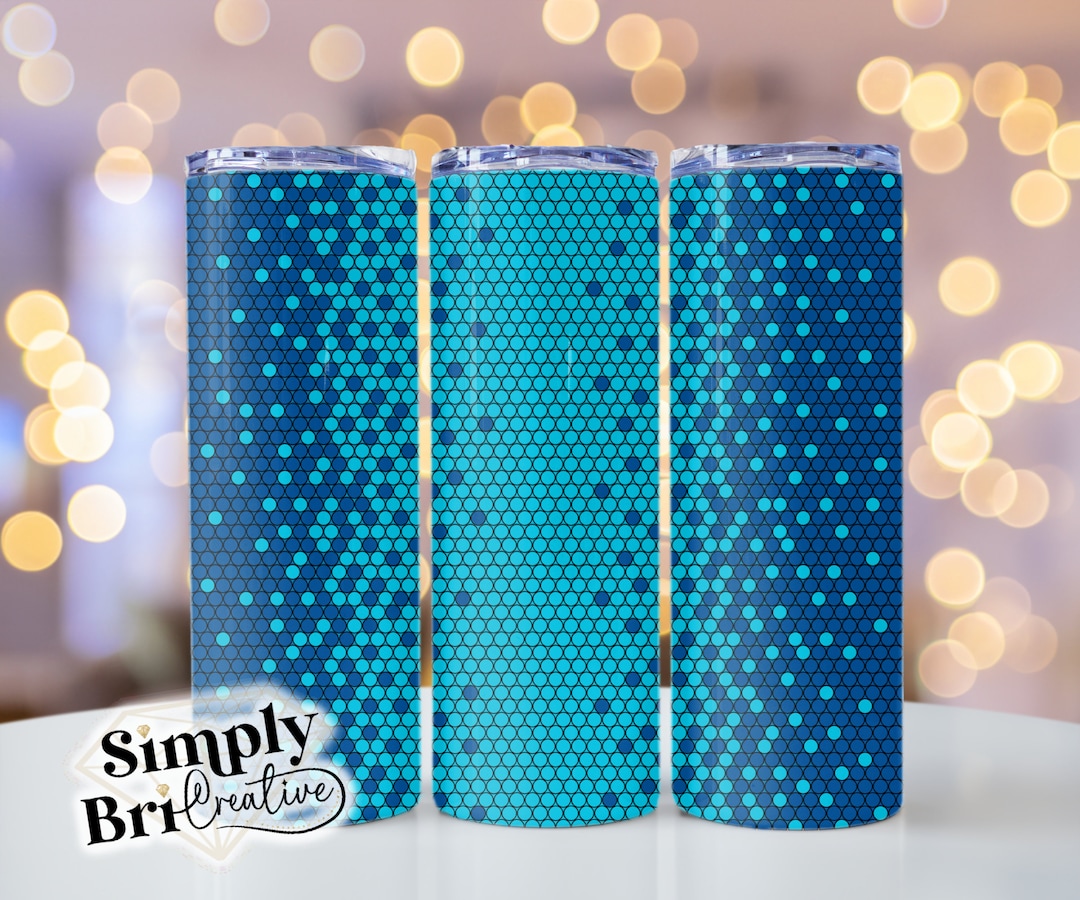 Vertical Ombré Rhinestone Template Tumbler | 49 Stones Wide | Ss20/5mm ...