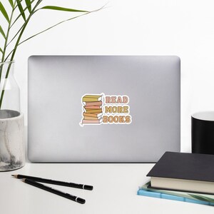 Read More Books Sticker, Teacher Stickers, Gifts for Teacher