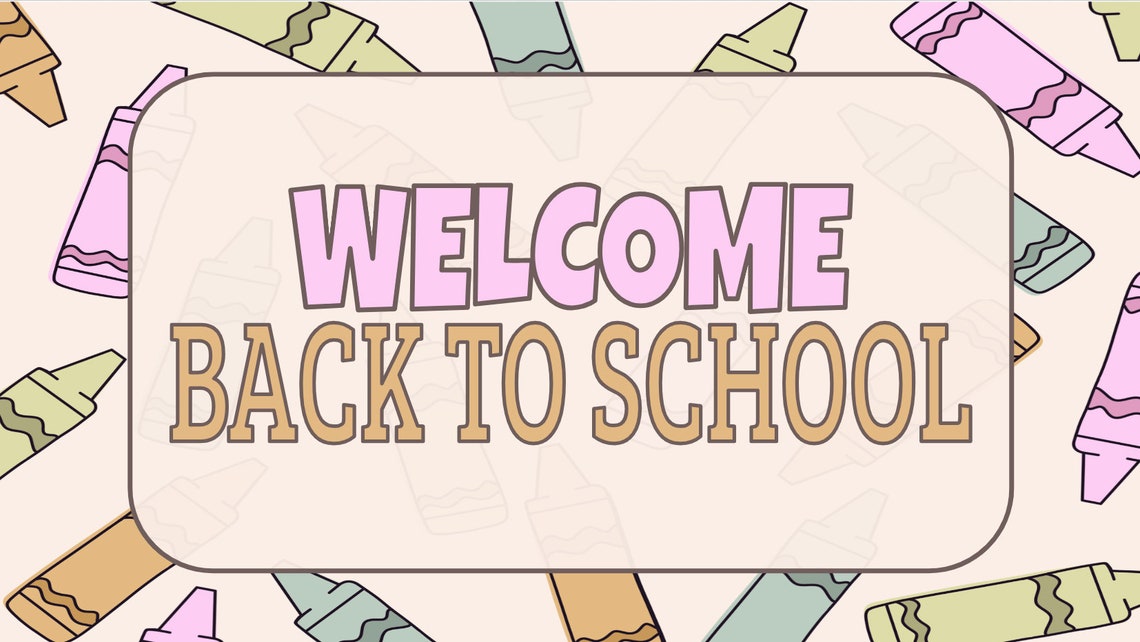 Back to School Meet the Teacher Open House google Slides, Powerpoint Presentations. Etsy