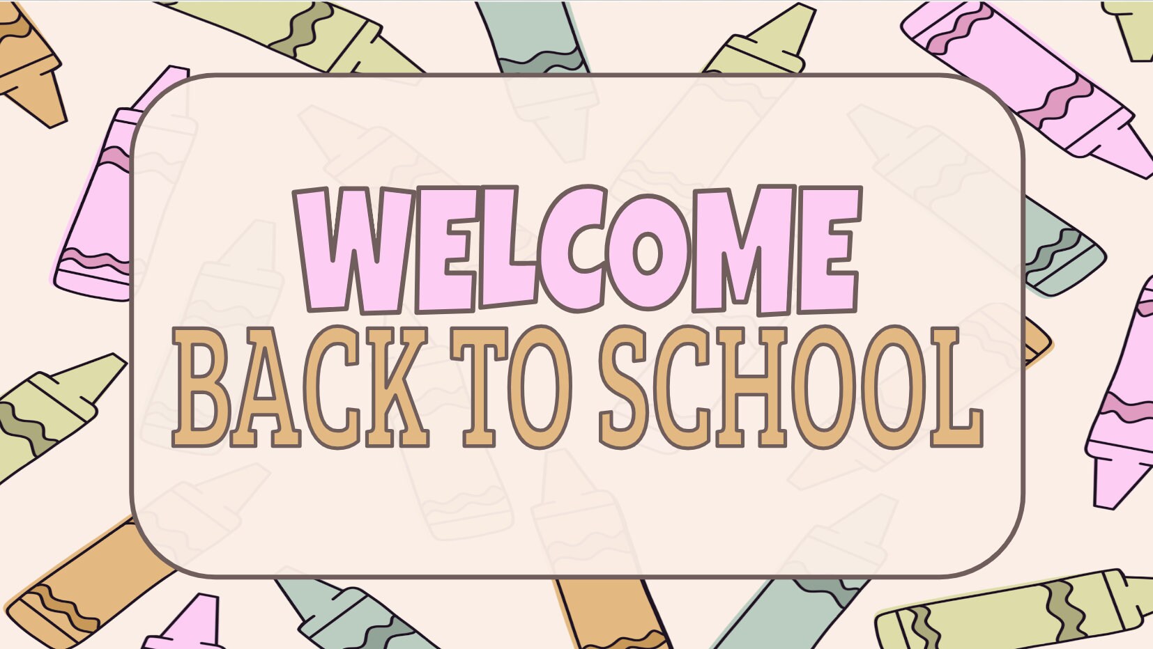 Back to School Meet the Teacher Open House google Slides, Powerpoint