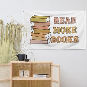 Read More Books Tapestry, Teacher Tapestry, Classroom Decor