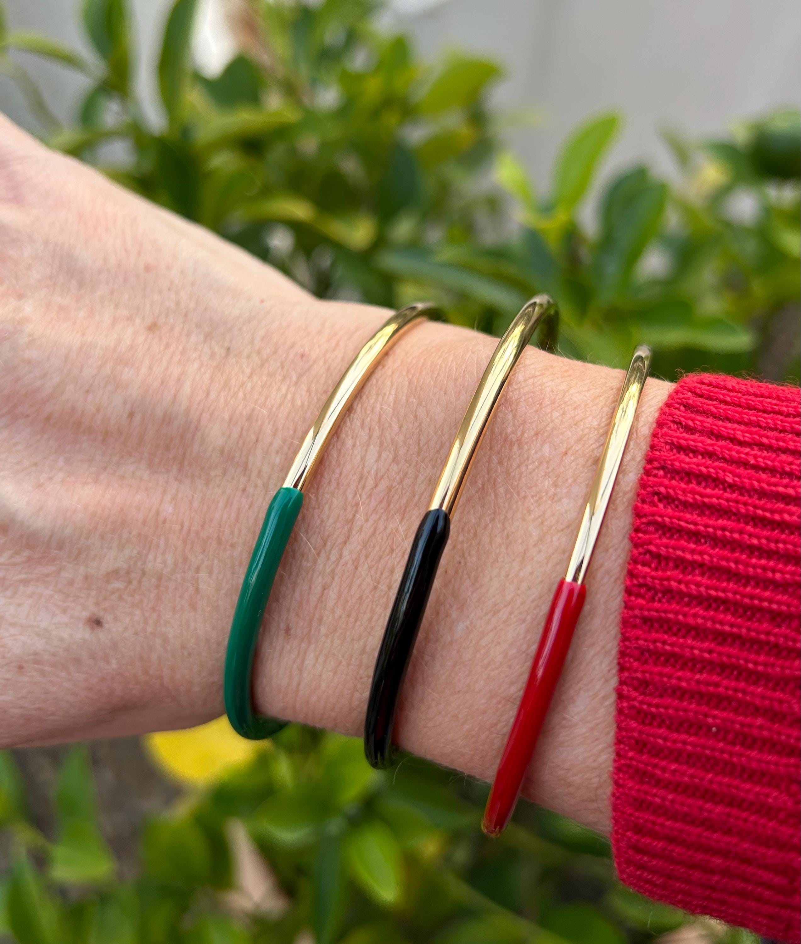 Braccialetti aperti con ciondoli in resina vintage Braccialetti aperti per le donne Nuovi gioielli di moda Acrilico Ampio braccialetto geometrico per feste per ragazze