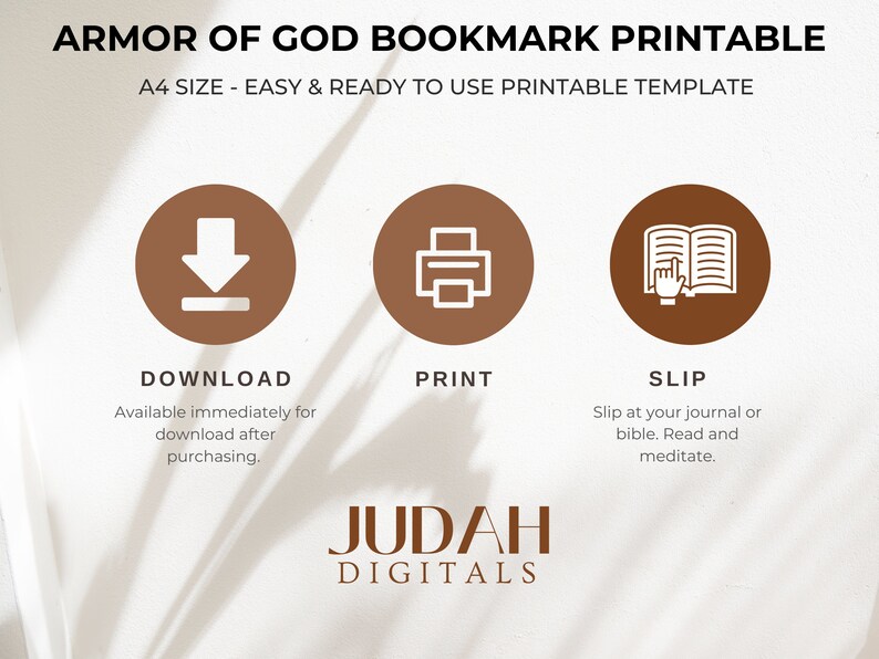 Armor Of God Bookmark Printable PDF Double sided Christian Bible armor-of-god-bookmark-printable-pdf-double-sided-christian-bible