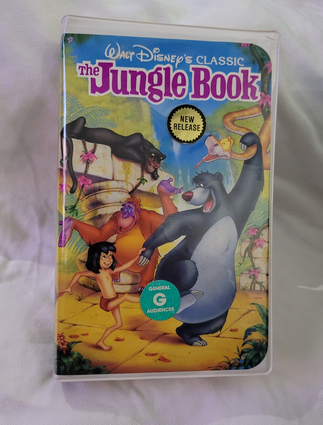 The Jungle Book Black Diamond Edition Walt Disney's VHS Tape Film - Etsy