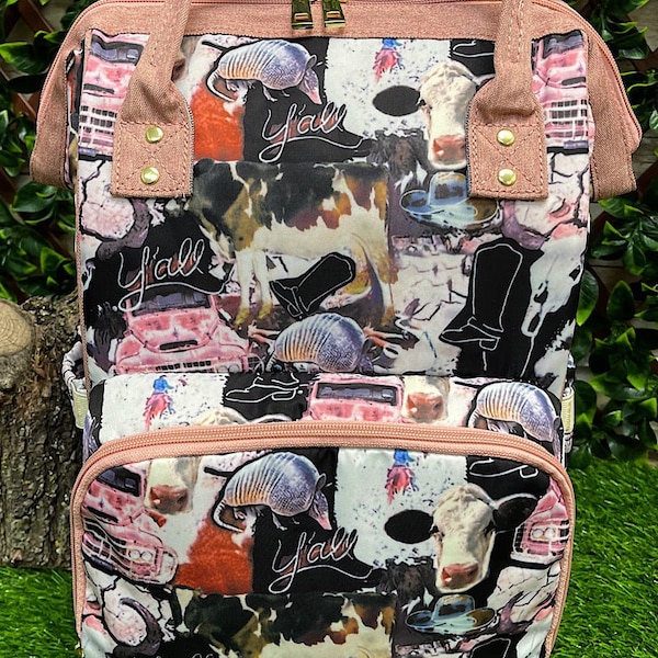 Western Diaper Bag Backpack Etsy