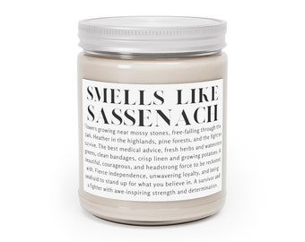 Smells Like Sassenach Soy Candle | Outlander Gift, Book Lover