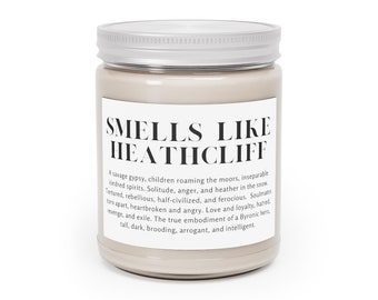 Smells Like Heathcliff Candle, Byronic Hero Aromatherapy, 9oz