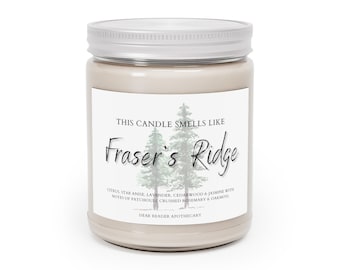 Fraser's Ridge Scented Soy Candle | Outlander Fan Gift
