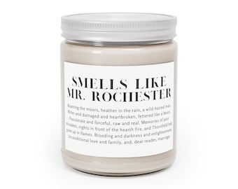 Mr. Rochester Soy Candle, Jane Eyre Gift, Aromatherapy Candle