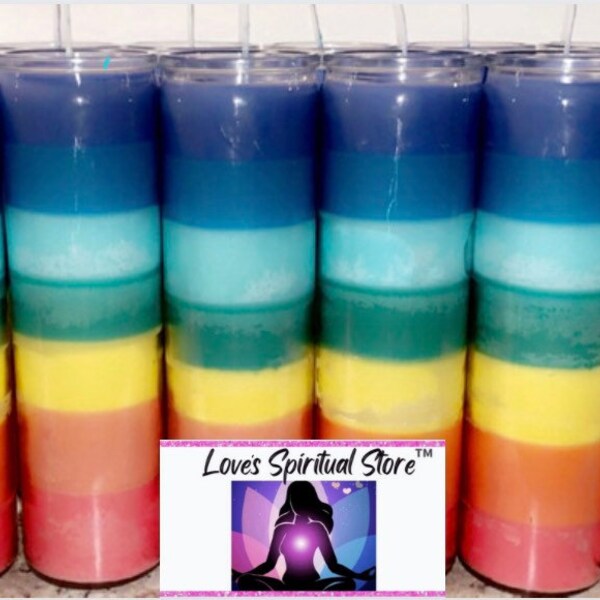 Candle Glass Container 7 Day Etsy