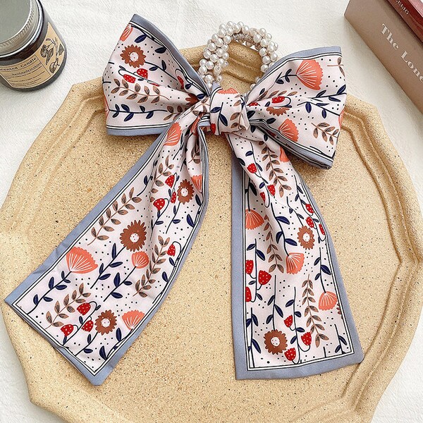 Korean Hair Ribbon Etsy