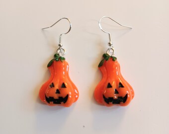 Details about   Handmade felt Jack O’ Lantern earrings-Halloween Earrings-Handcrafted Jewellery 