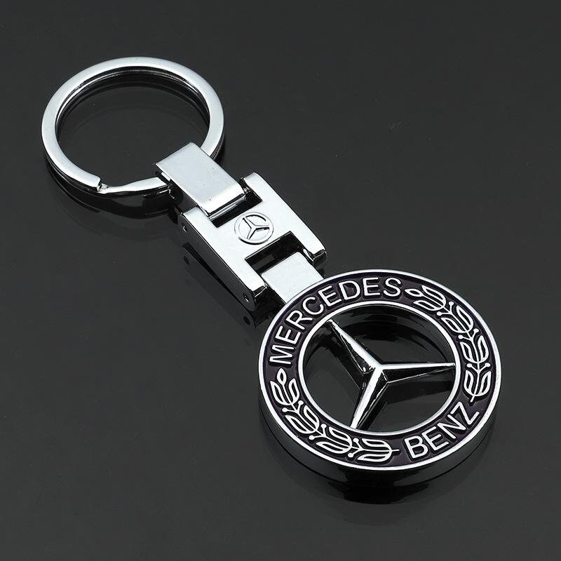 STL-Datei Mercedes Benz : Emblem und Schlüsselanhänger