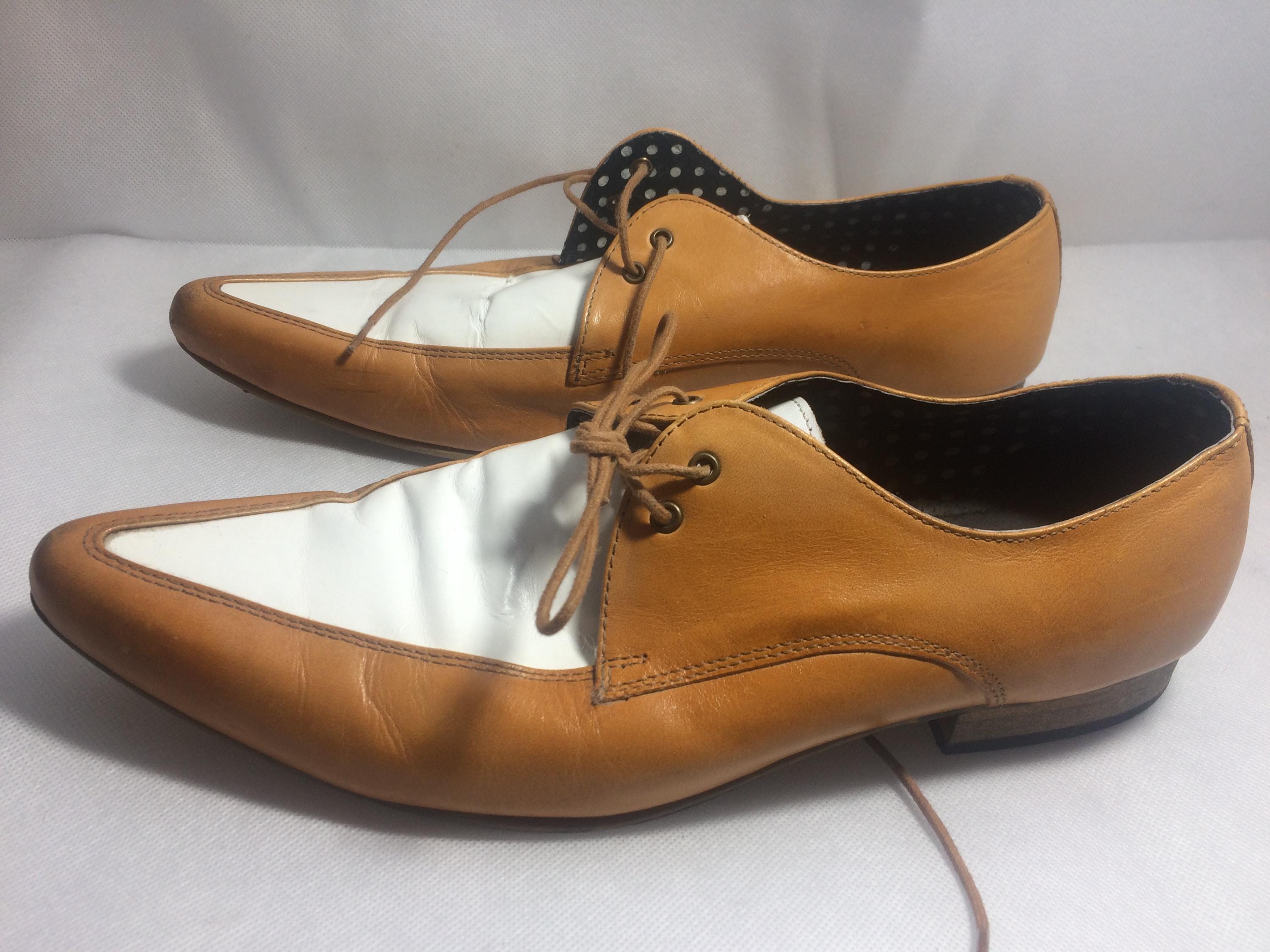 NWOB Jarman Black Lace Up Leather Oxfords 7.5M DOCKERS GLACIER LEATHER DARK TAN COLOR SIZE | Mercari main image 4