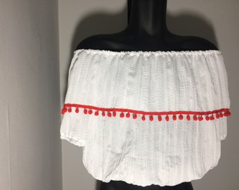 1950s Peasant top