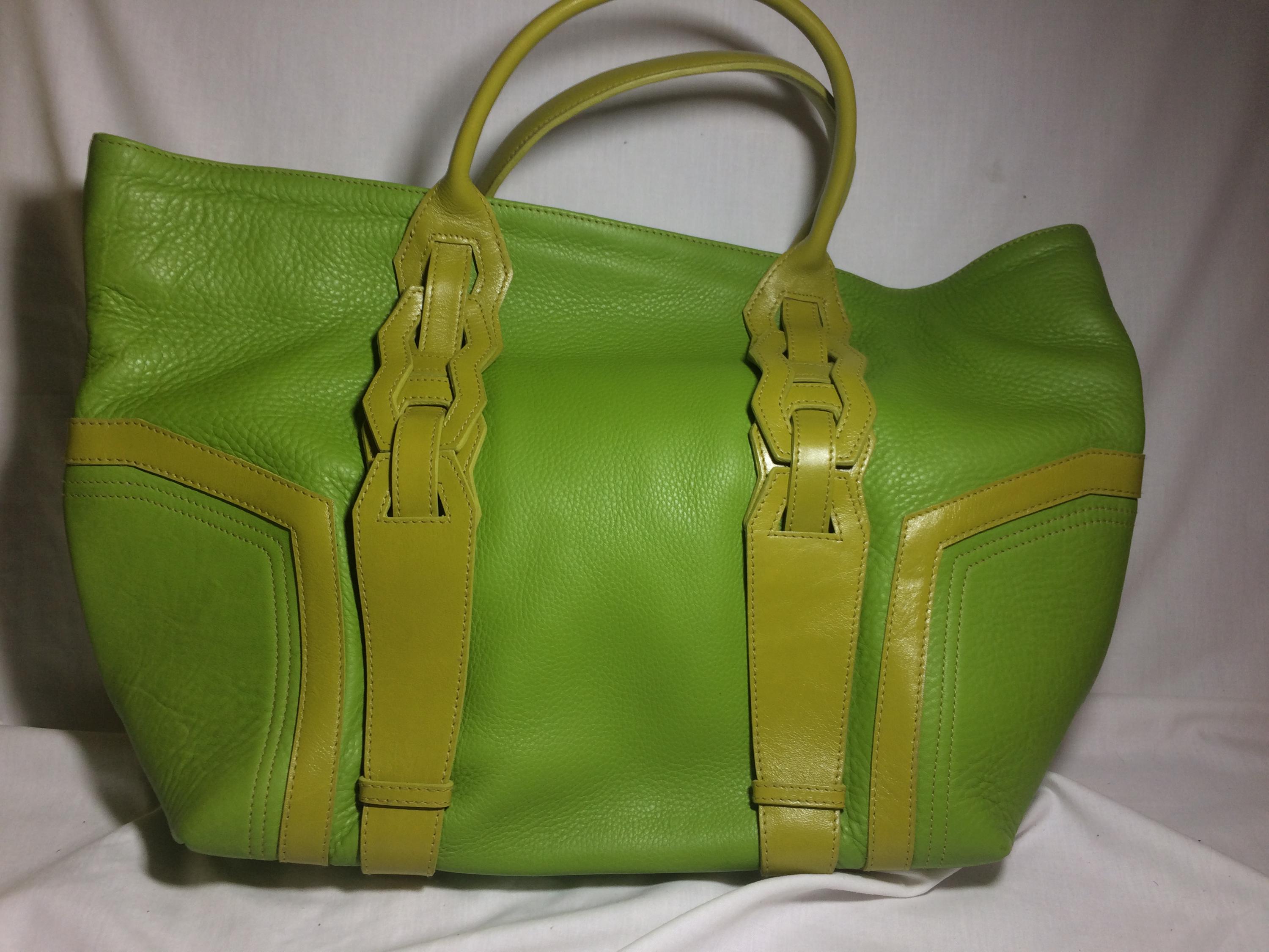 BRACHER EMDEN ゴウジャスバッグ Bracher Emden Leather Crystal Embellished Handle Bag