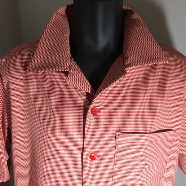 Mens 1940s/1950s style shirt